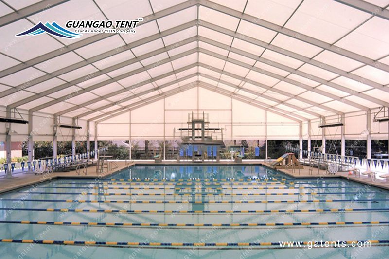 خيمة حمام السباحة