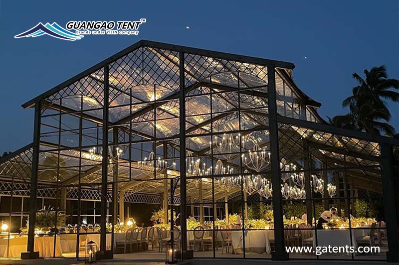 Tente transparente 10