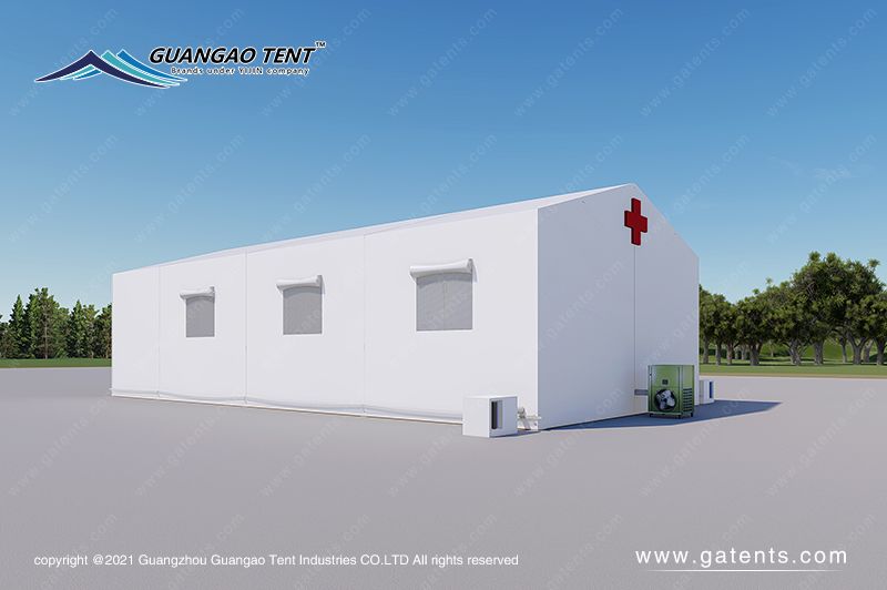 Tente d'hôpital de campagne